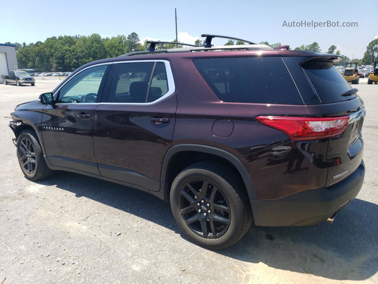 2020 Chevrolet Traverse Lt Purple vin: 1GNERGKW6LJ119988