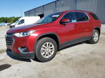 2020 Chevrolet Traverse Lt Red vin: 1GNERGKW6LJ120901