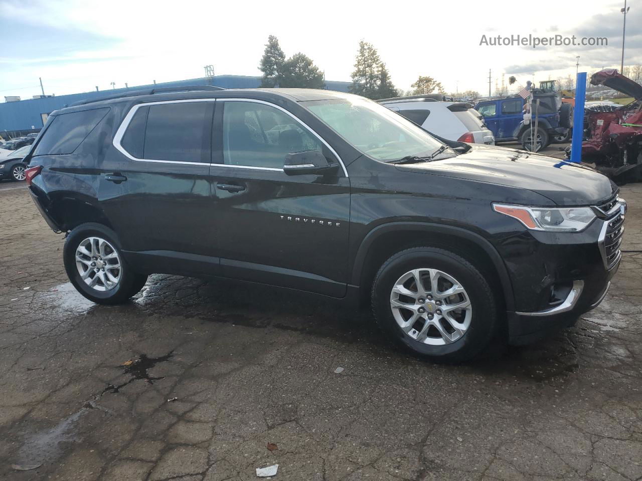 2020 Chevrolet Traverse Lt Black vin: 1GNERGKW6LJ175784