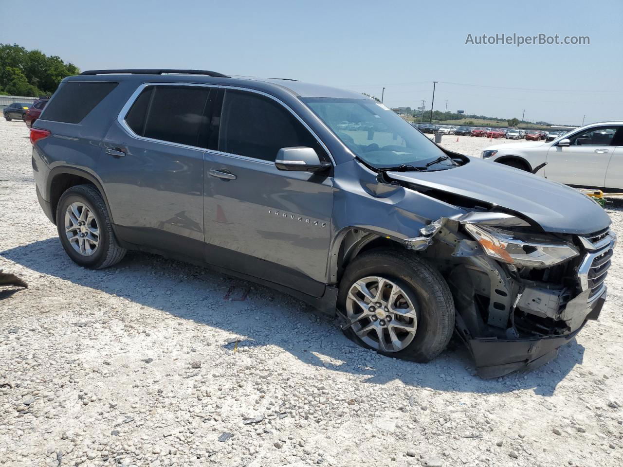 2020 Chevrolet Traverse Lt Gray vin: 1GNERGKW6LJ180256