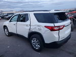 2020 Chevrolet Traverse Lt White vin: 1GNERGKW6LJ256817