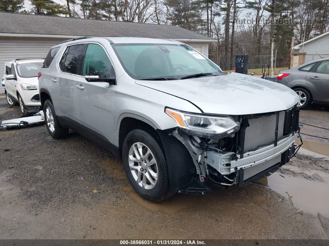 2020 Chevrolet Traverse Fwd Lt Cloth Silver vin: 1GNERGKW6LJ282804