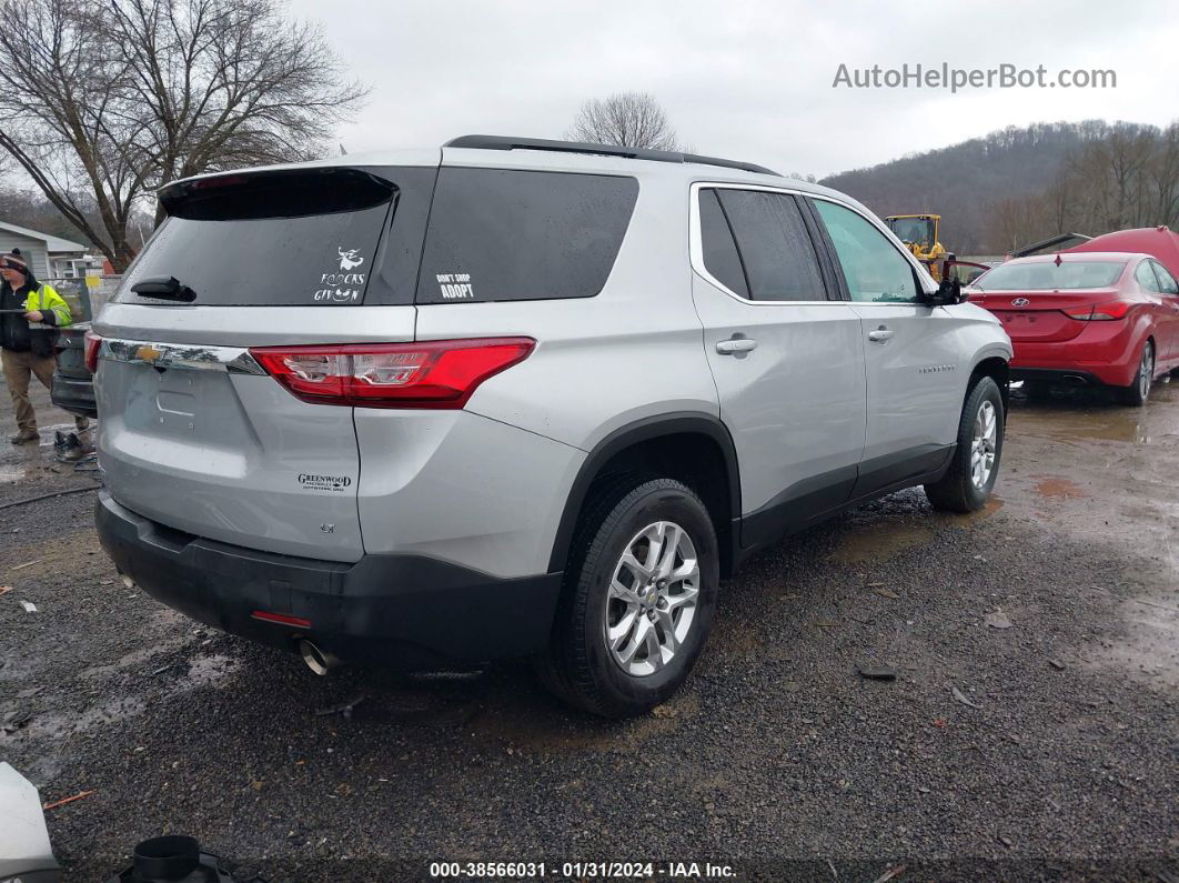 2020 Chevrolet Traverse Fwd Lt Cloth Silver vin: 1GNERGKW6LJ282804