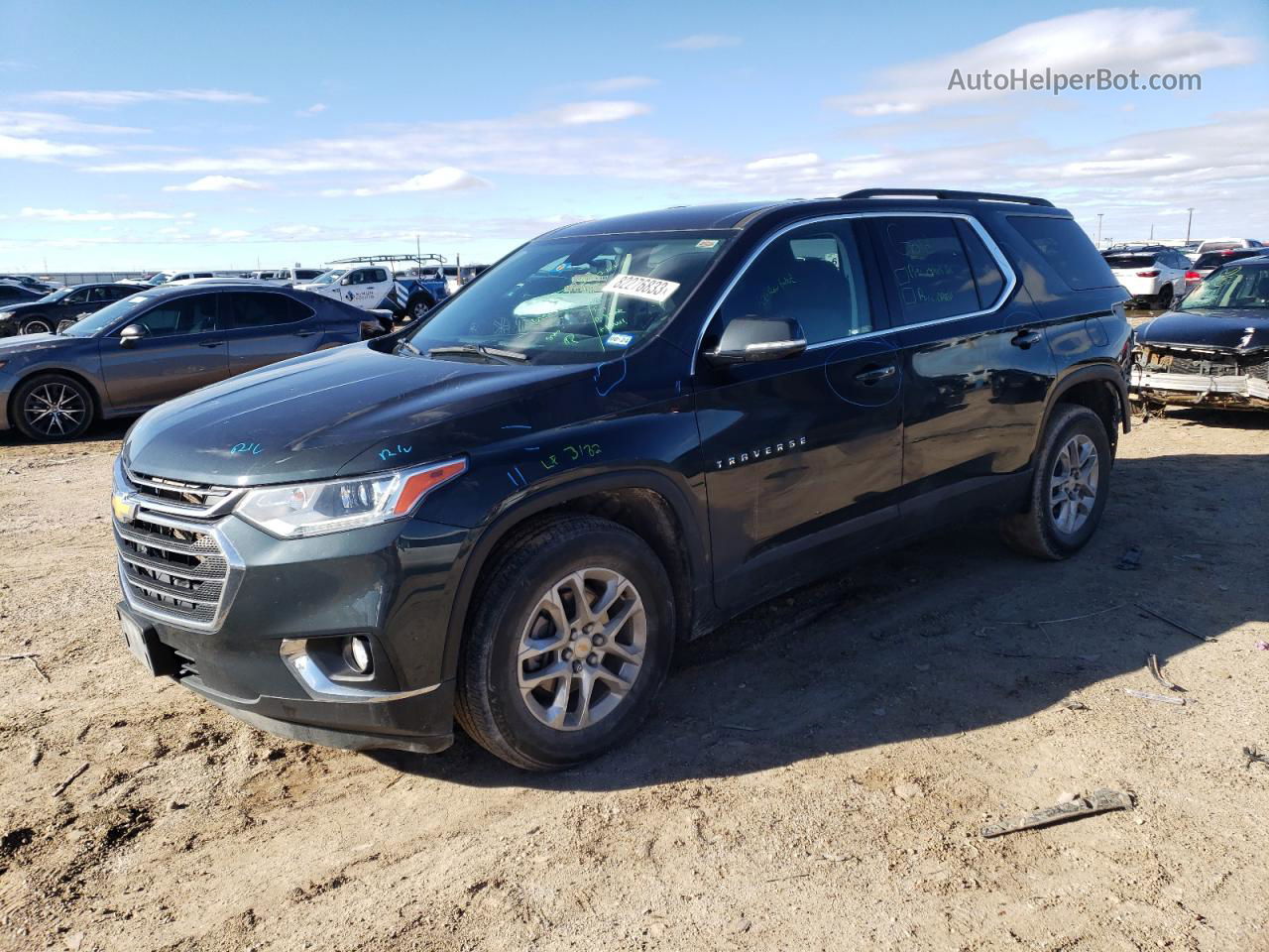 2020 Chevrolet Traverse Lt Charcoal vin: 1GNERGKW8LJ208722