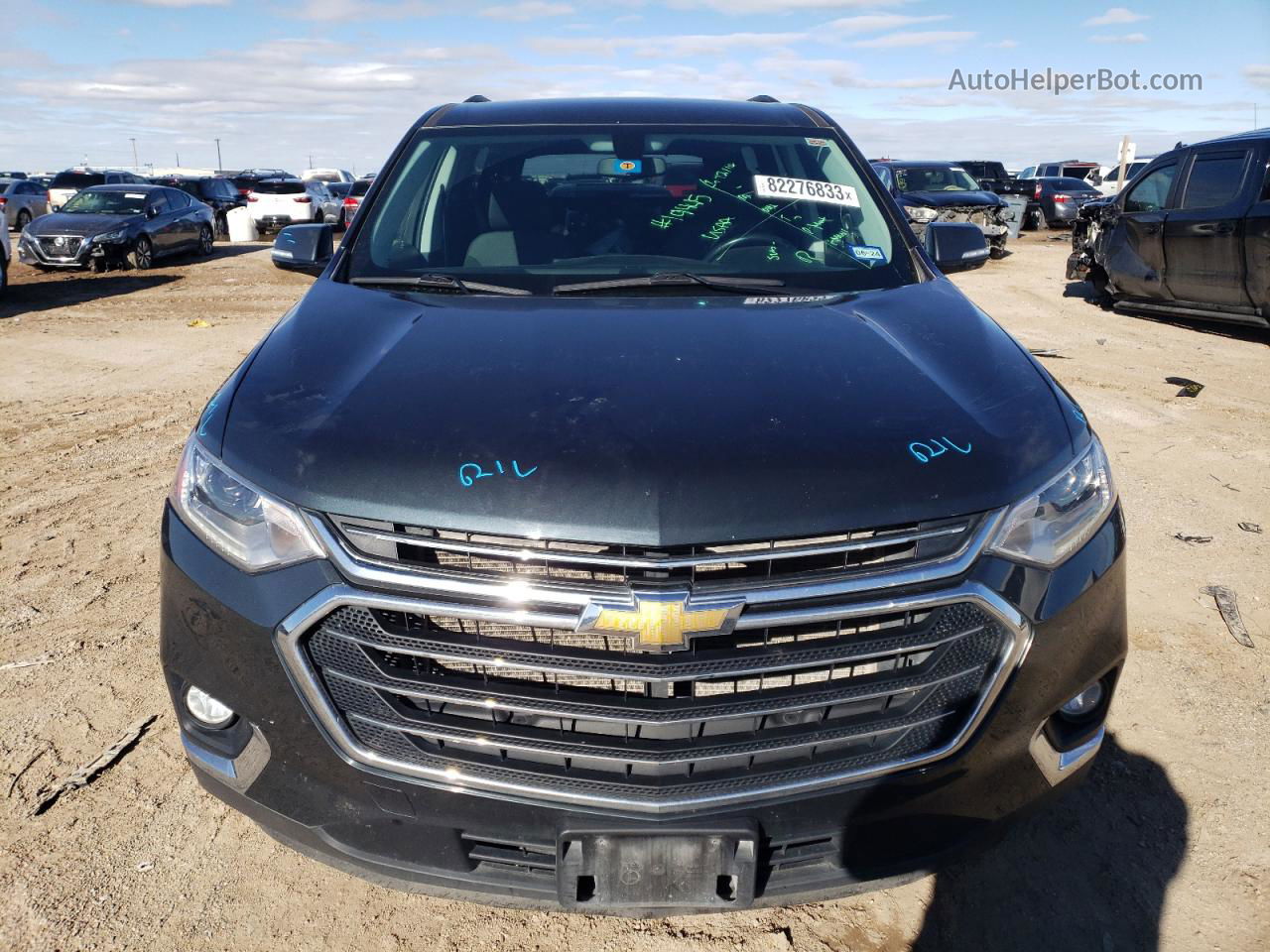 2020 Chevrolet Traverse Lt Charcoal vin: 1GNERGKW8LJ208722