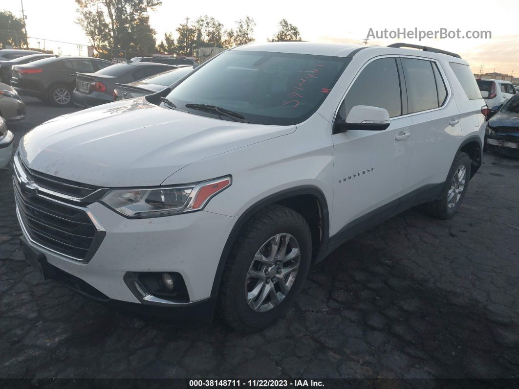 2020 Chevrolet Traverse Fwd Lt Cloth White vin: 1GNERGKW8LJ324504