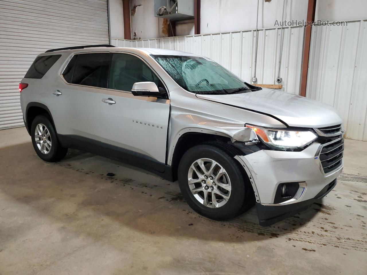 2020 Chevrolet Traverse Lt Silver vin: 1GNERGKW9LJ245195