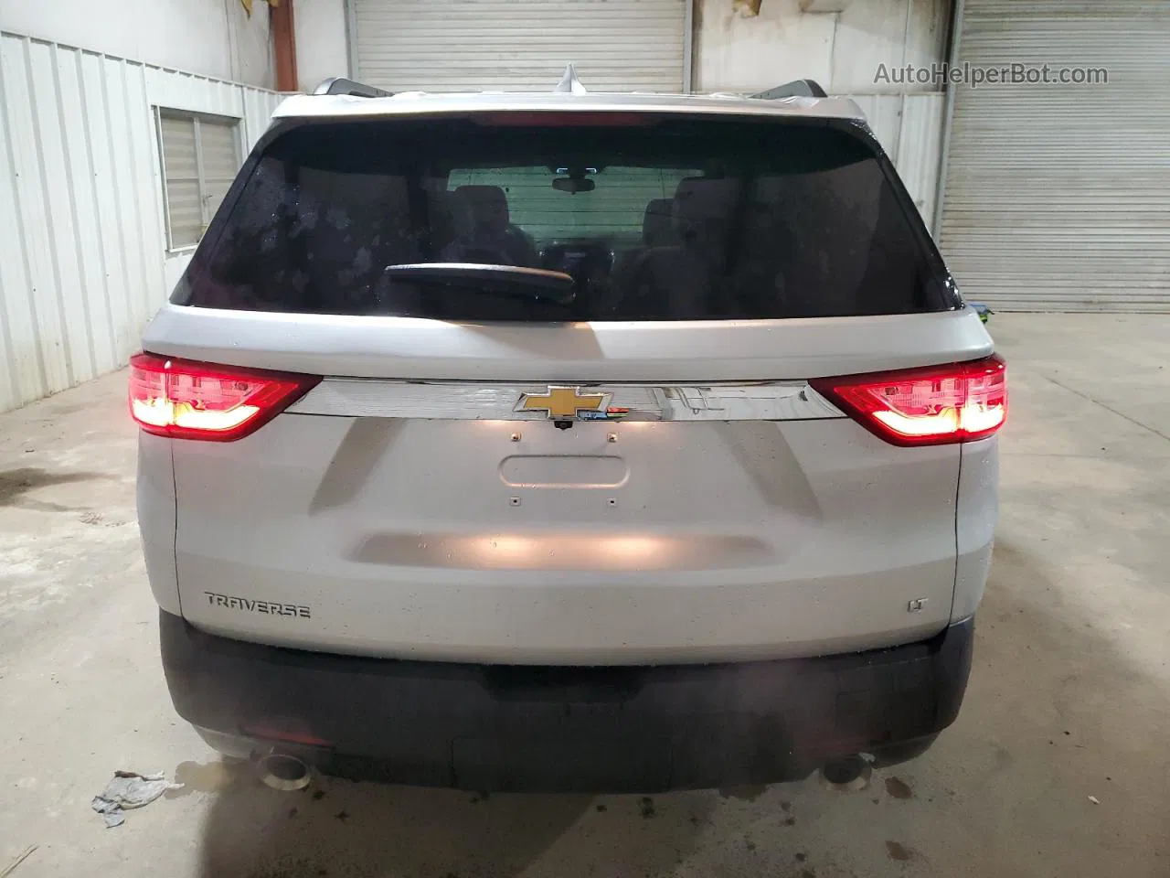 2020 Chevrolet Traverse Lt Silver vin: 1GNERGKW9LJ245195