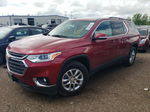 2020 Chevrolet Traverse Lt Red vin: 1GNERGKW9LJ326486