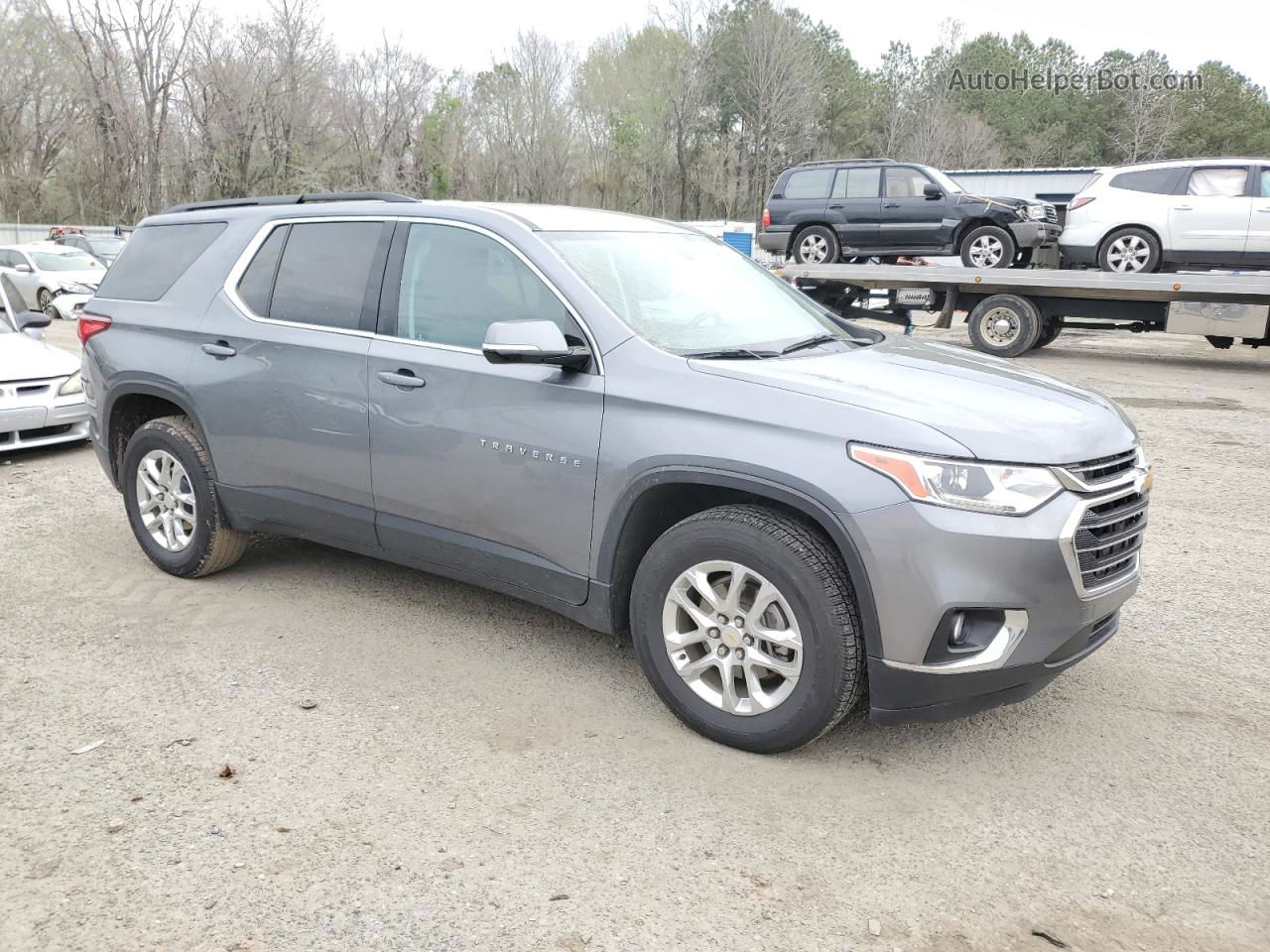 2020 Chevrolet Traverse Lt Gray vin: 1GNERGKWXLJ208852