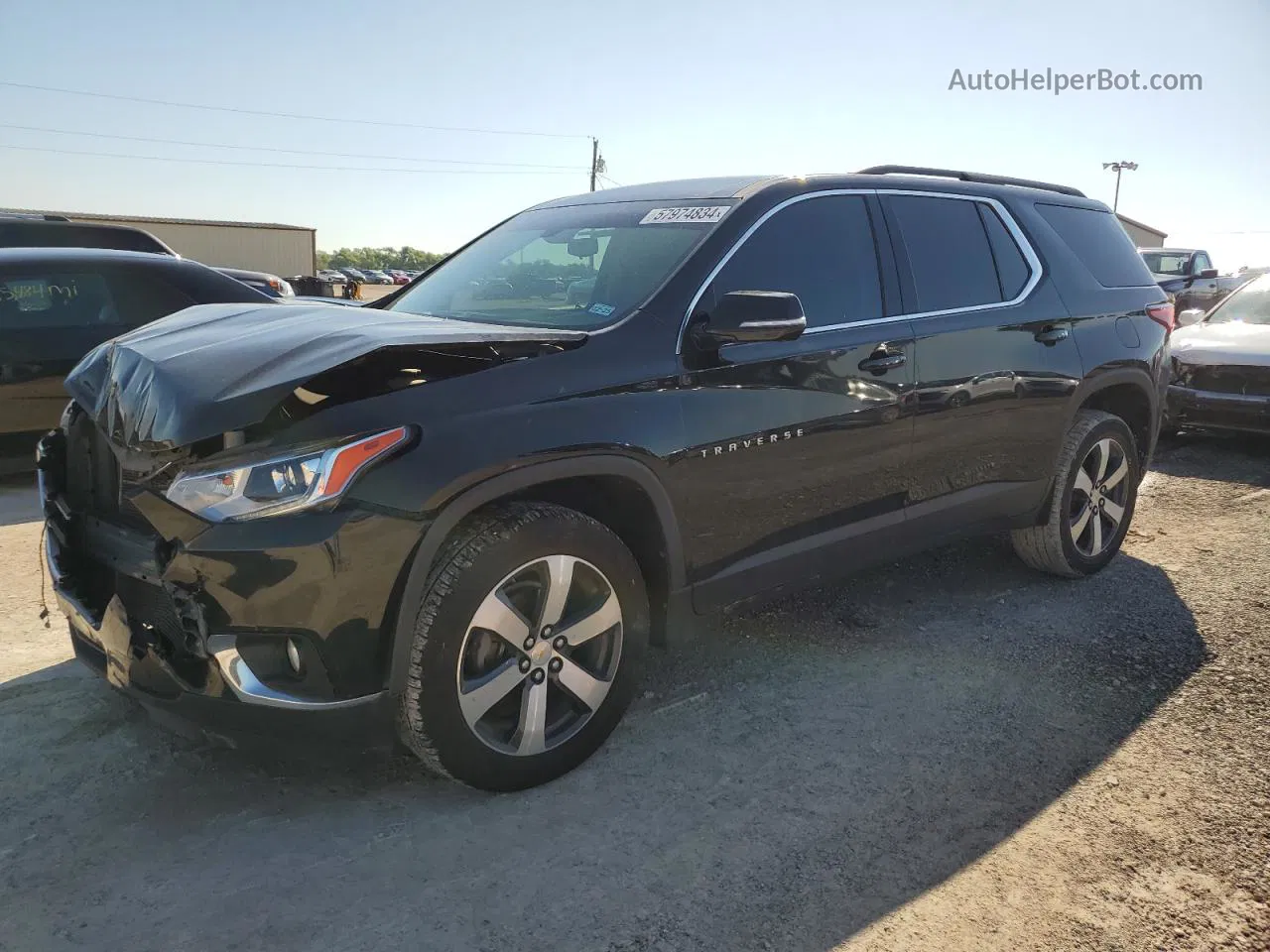 2020 Chevrolet Traverse Lt Black vin: 1GNERHKW0LJ237895