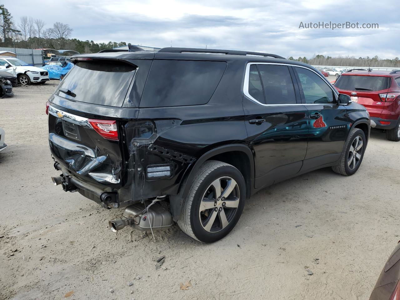 2020 Chevrolet Traverse Lt Black vin: 1GNERHKW4LJ211106