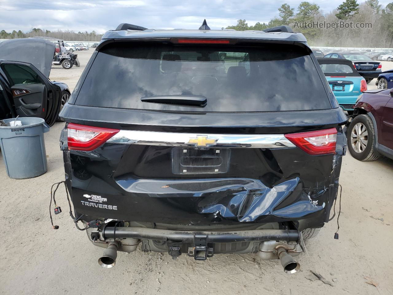 2020 Chevrolet Traverse Lt Black vin: 1GNERHKW4LJ211106