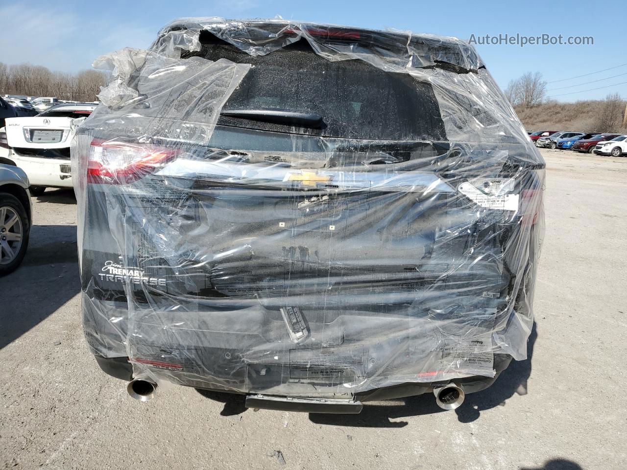 2020 Chevrolet Traverse Lt Серый vin: 1GNERHKW7LJ140483