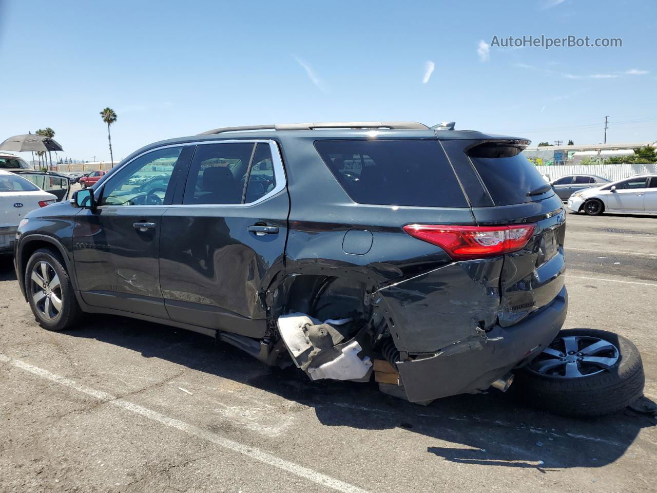 2020 Chevrolet Traverse Lt Gray vin: 1GNERHKW7LJ324838