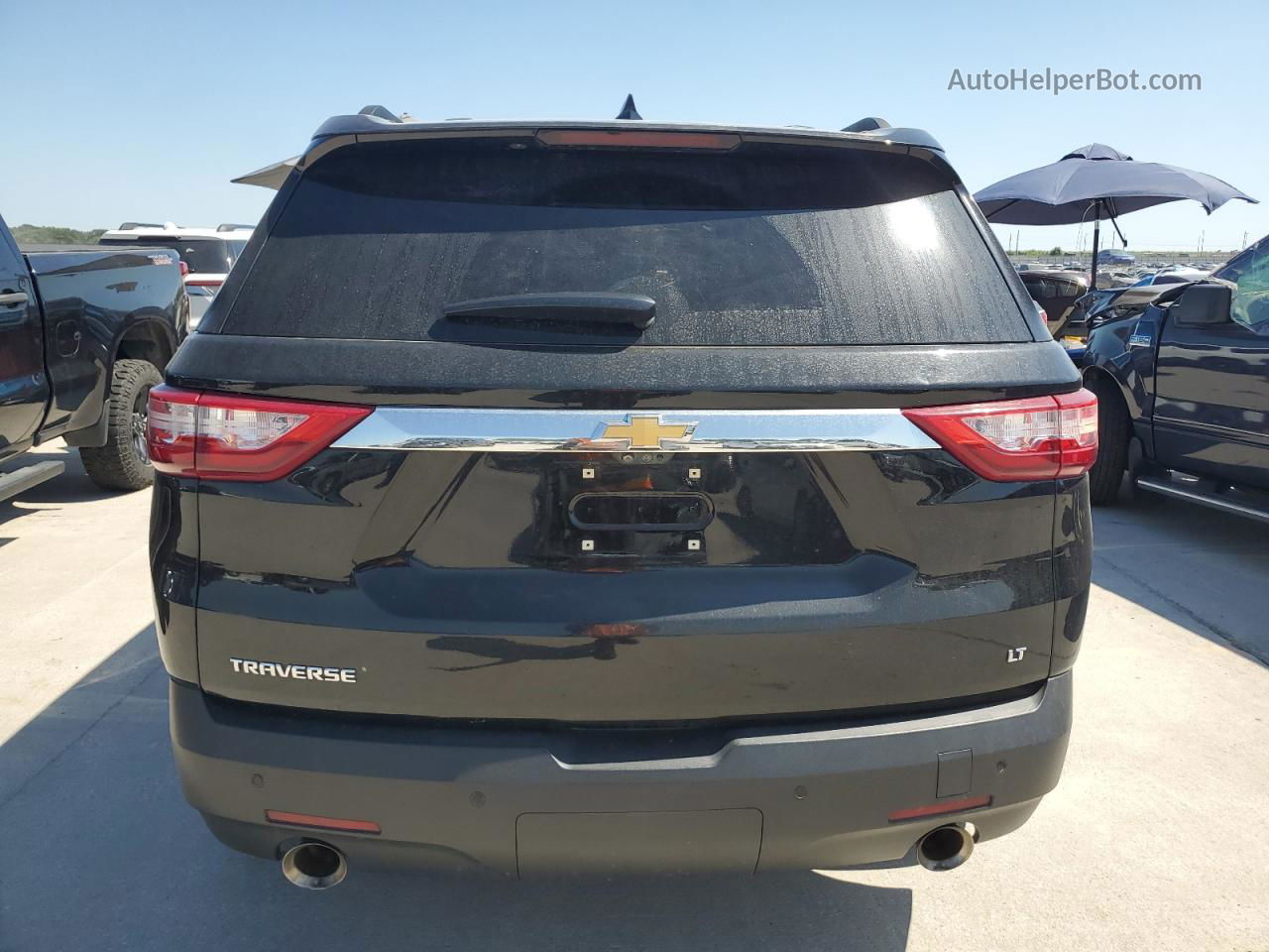 2020 Chevrolet Traverse Lt Black vin: 1GNERHKWXLJ188480