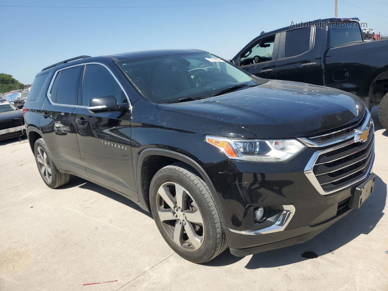 2020 Chevrolet Traverse Lt Black vin: 1GNERHKWXLJ188480