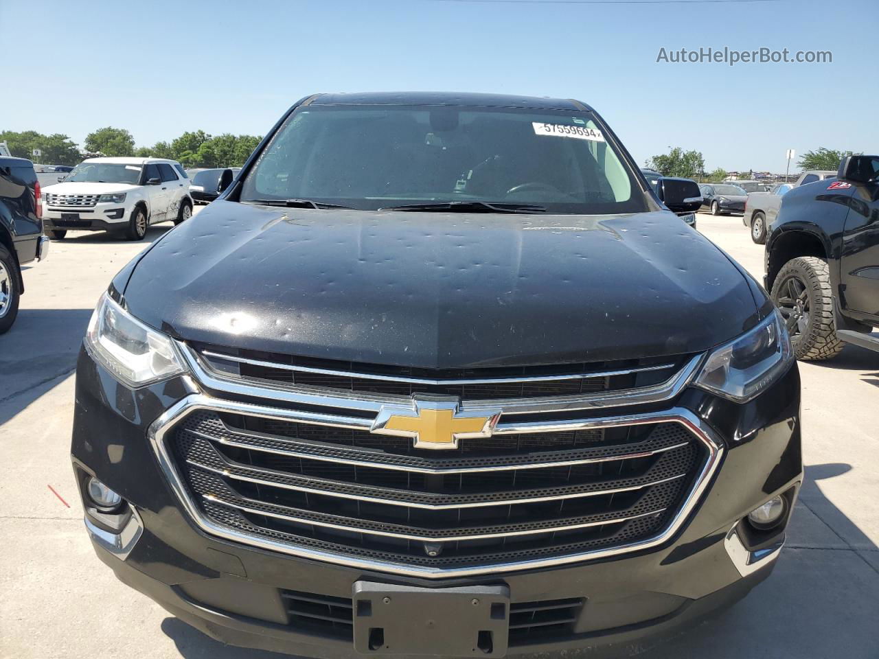 2020 Chevrolet Traverse Lt Black vin: 1GNERHKWXLJ188480