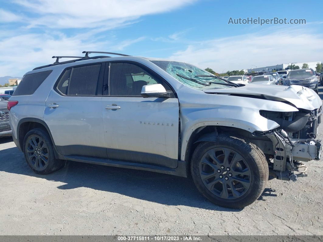 2020 Chevrolet Traverse Fwd Rs Silver vin: 1GNERJKW1LJ268435