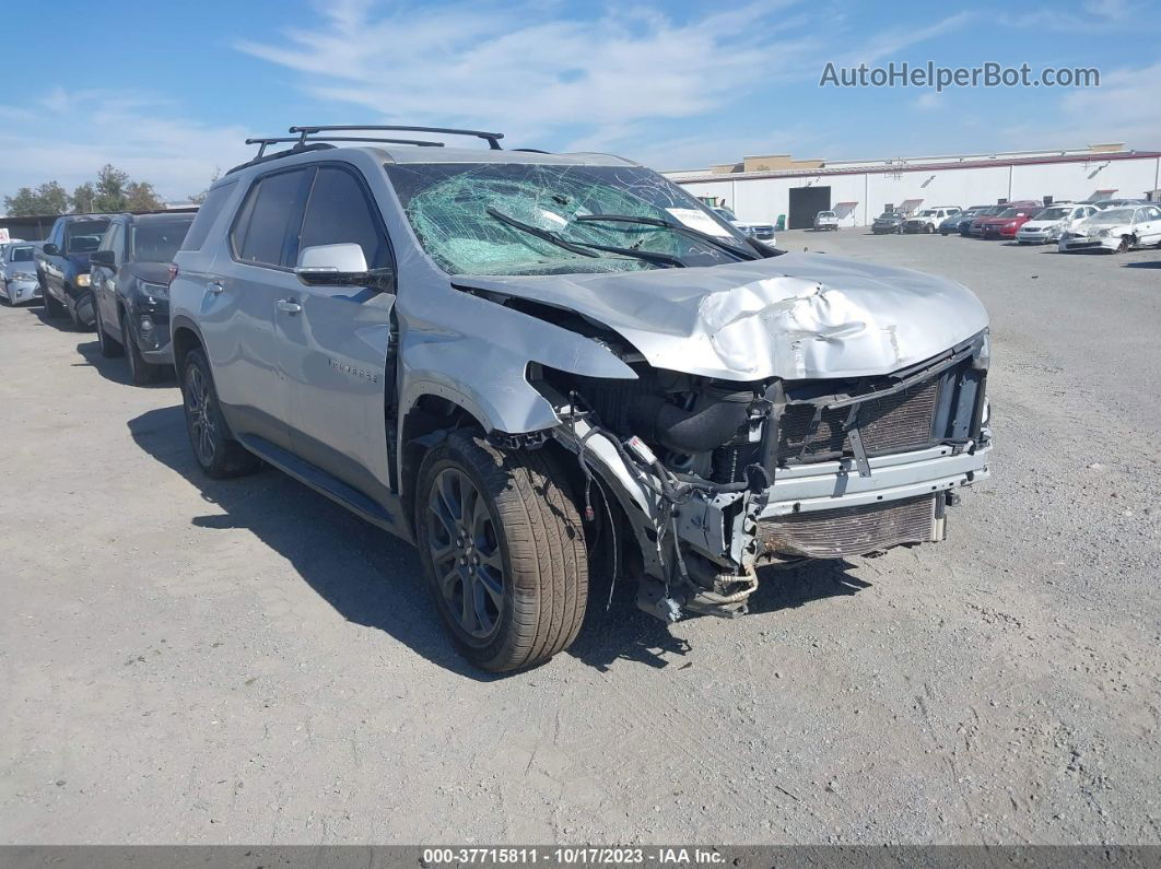 2020 Chevrolet Traverse Fwd Rs Silver vin: 1GNERJKW1LJ268435