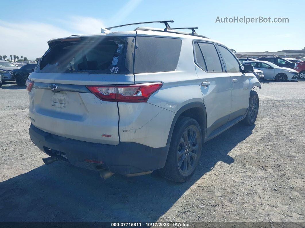 2020 Chevrolet Traverse Fwd Rs Silver vin: 1GNERJKW1LJ268435