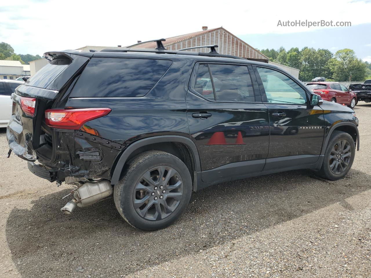 2020 Chevrolet Traverse Rs Черный vin: 1GNERJKW2LJ129284