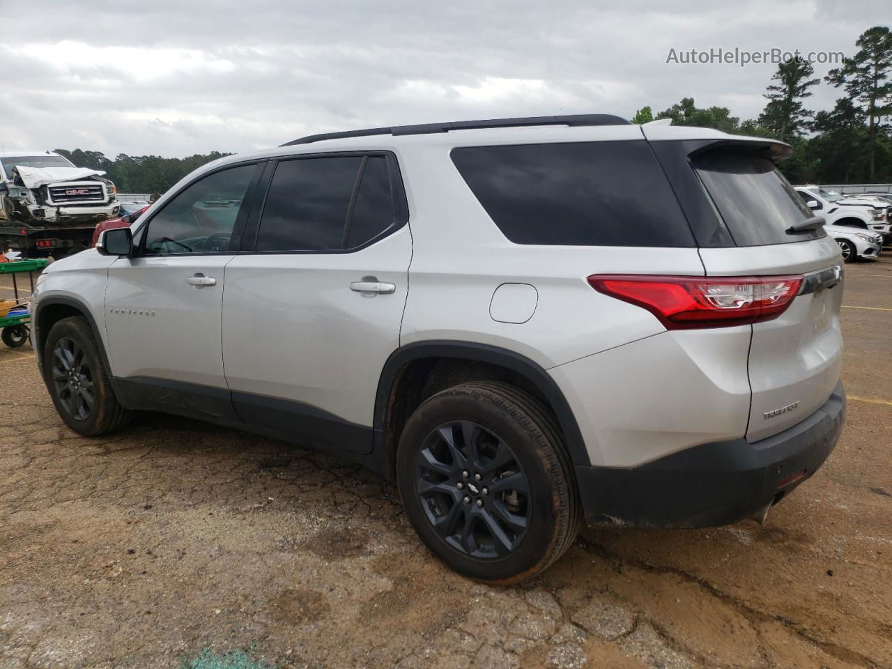 2020 Chevrolet Traverse Rs Silver vin: 1GNERJKW3LJ139340