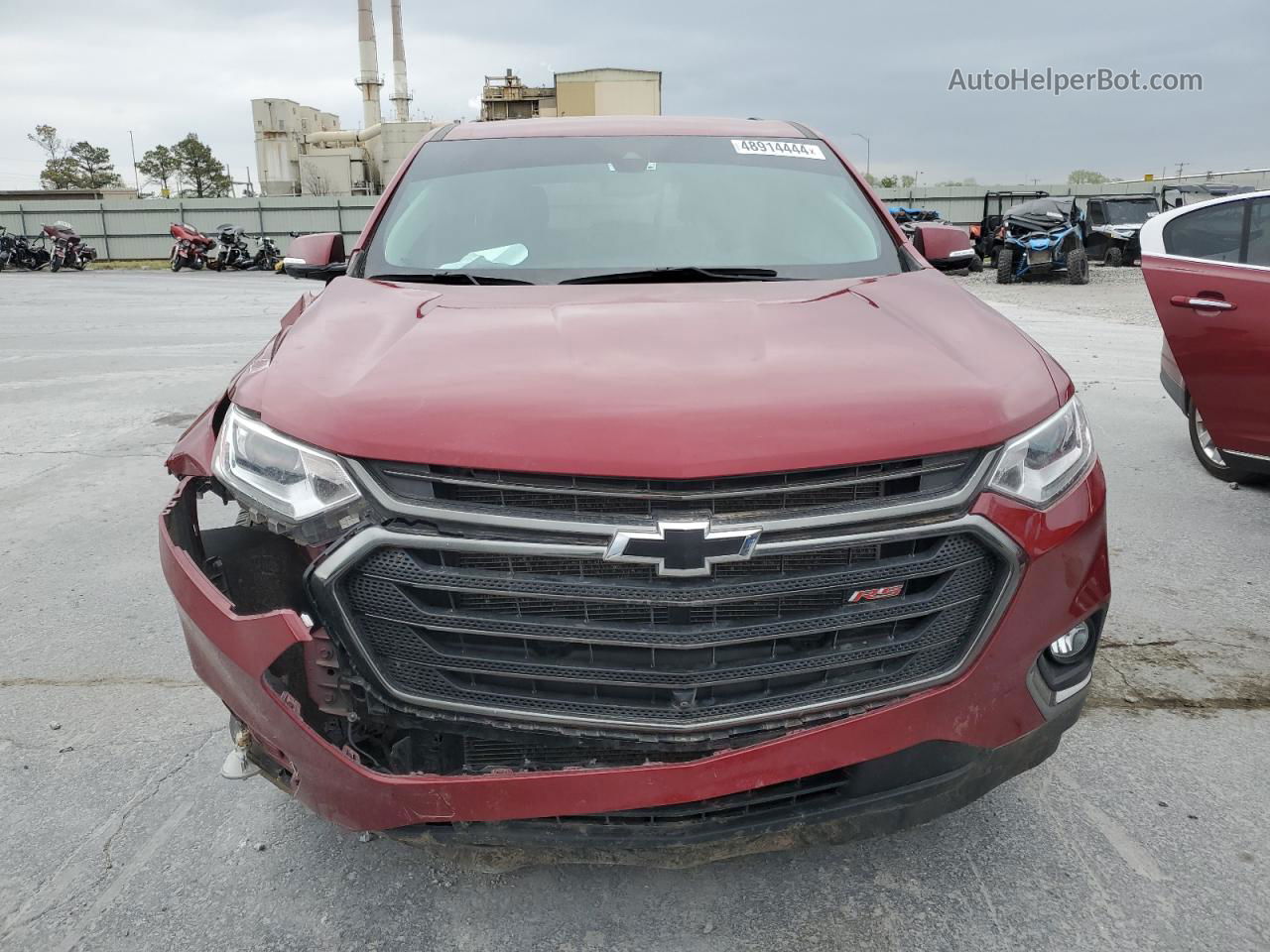 2020 Chevrolet Traverse Rs Red vin: 1GNERJKW3LJ149298