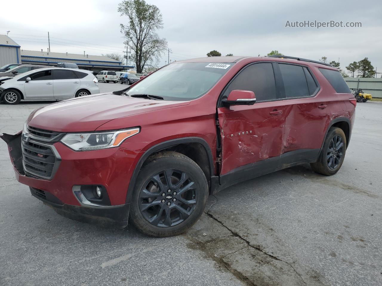 2020 Chevrolet Traverse Rs Red vin: 1GNERJKW3LJ149298