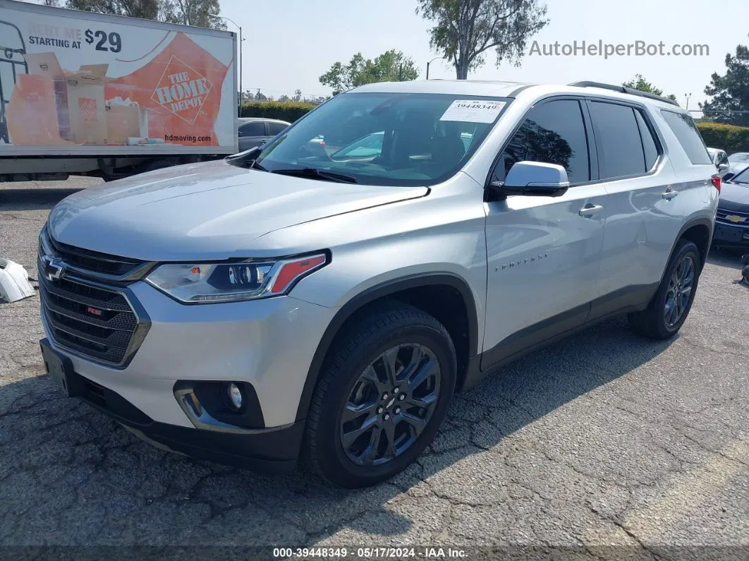 2020 Chevrolet Traverse Fwd Rs Silver vin: 1GNERJKW8LJ134022