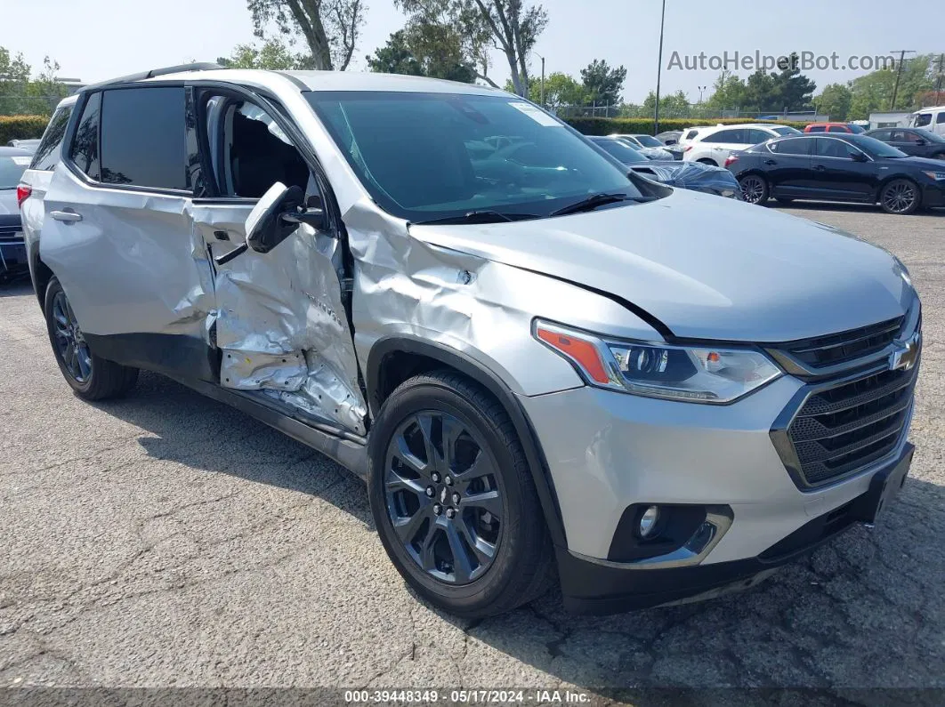 2020 Chevrolet Traverse Fwd Rs Silver vin: 1GNERJKW8LJ134022