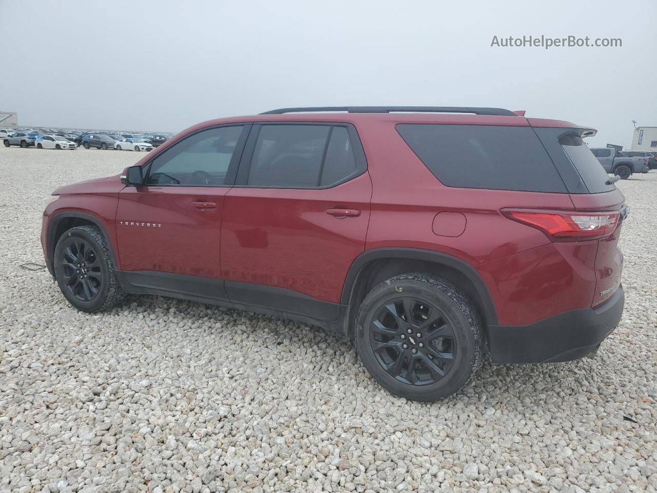 2020 Chevrolet Traverse Rs Burgundy vin: 1GNERJKWXLJ307605