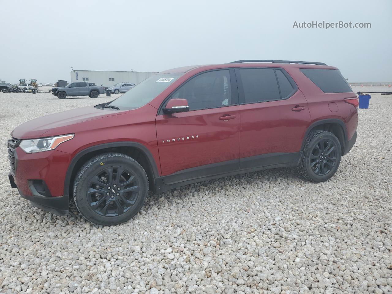 2020 Chevrolet Traverse Rs Burgundy vin: 1GNERJKWXLJ307605