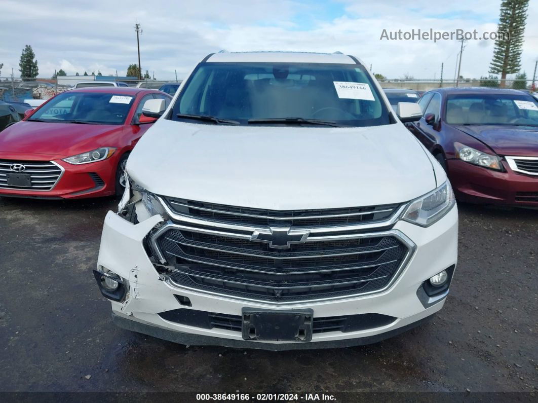 2020 Chevrolet Traverse Fwd Premier White vin: 1GNERKKW5LJ210141