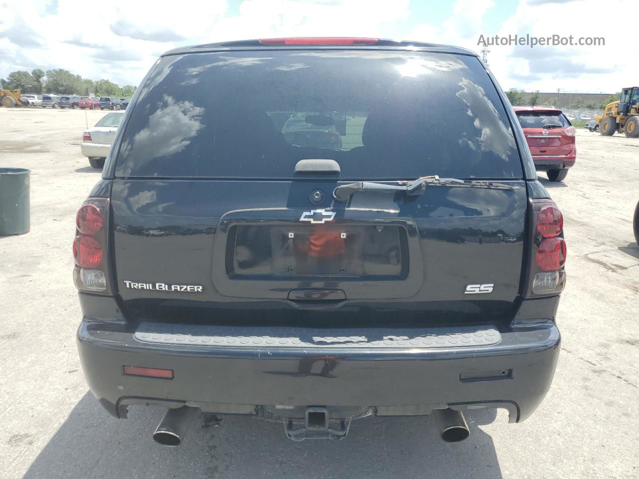 2006 Chevrolet Trailblazer Ss Black vin: 1GNES13H062227488