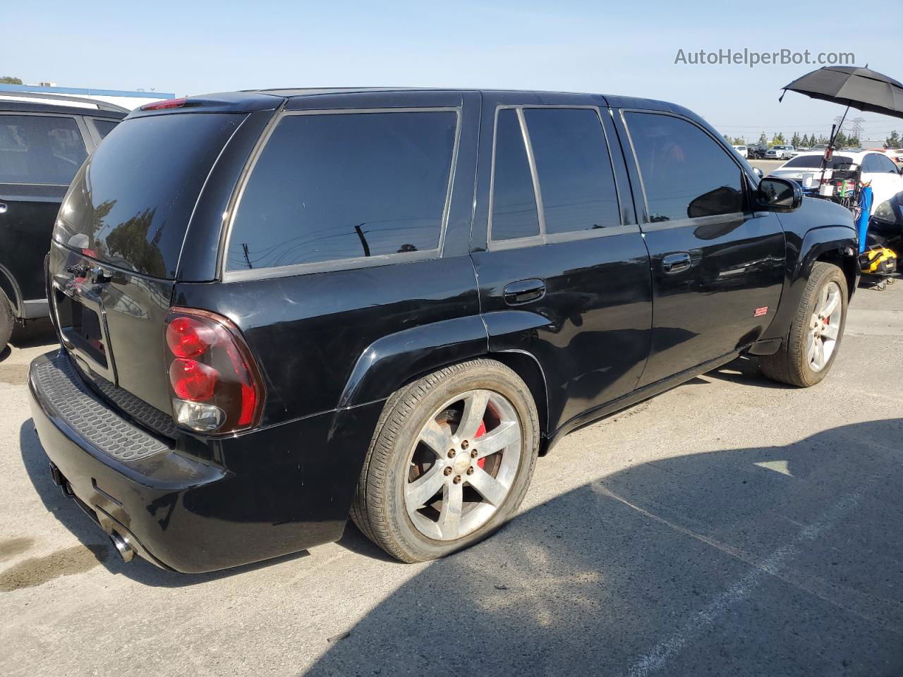 2006 Chevrolet Trailblazer Ss Black vin: 1GNES13H762232395