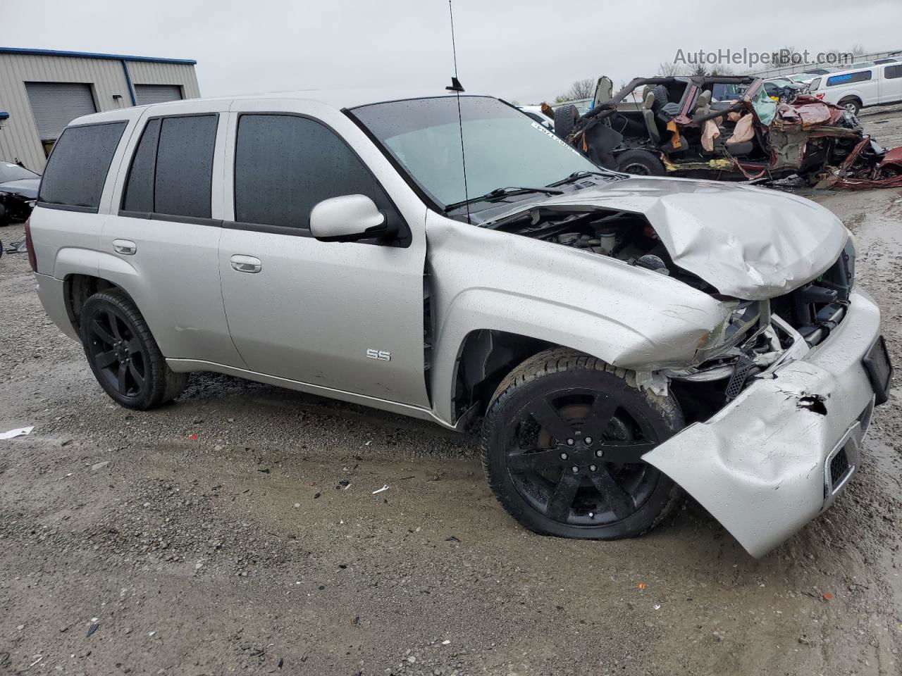 2006 Chevrolet Trailblazer Ss Silver vin: 1GNES13H862356790