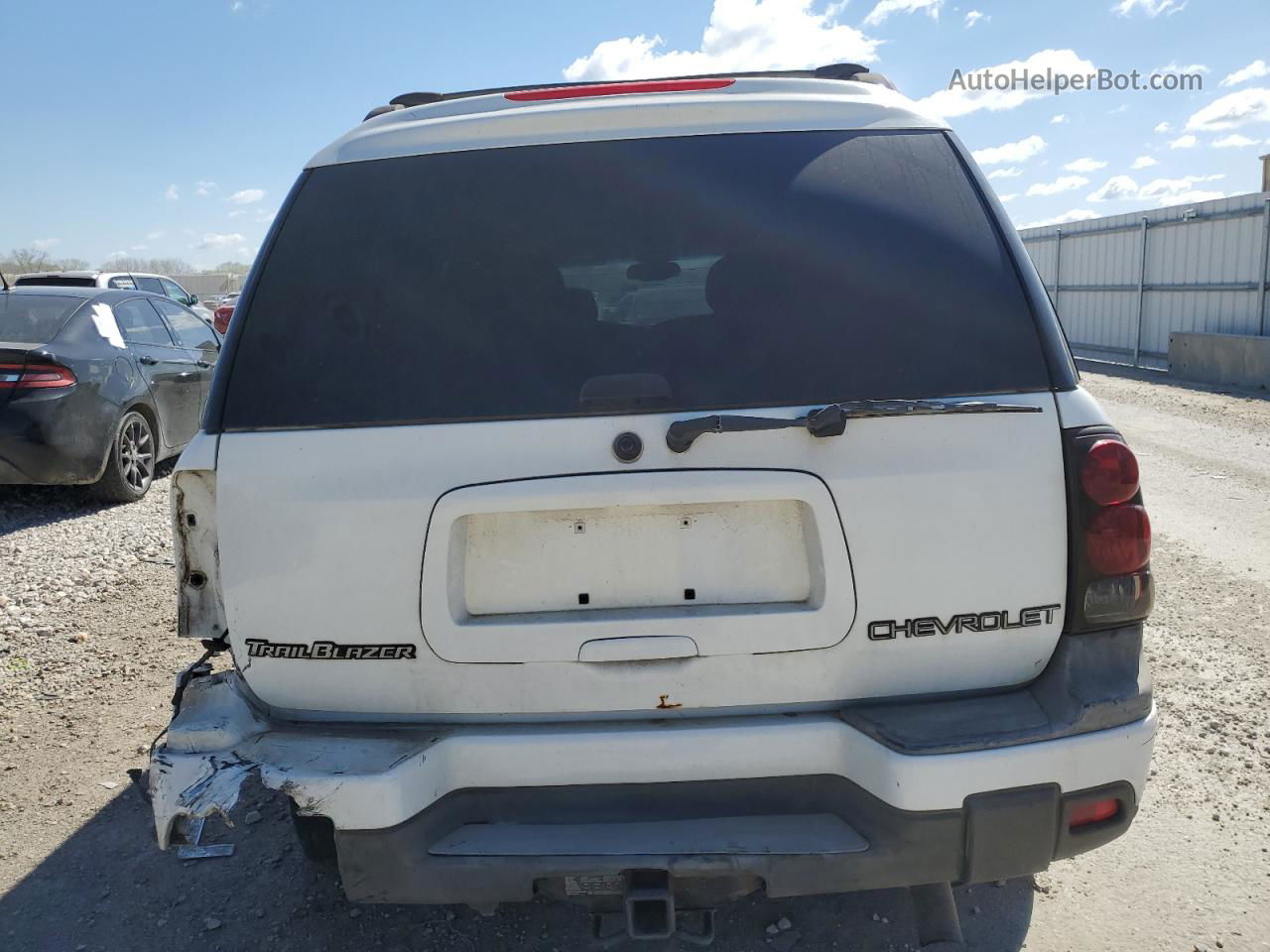 2002 Chevrolet Trailblazer Ext White vin: 1GNES16S326125869