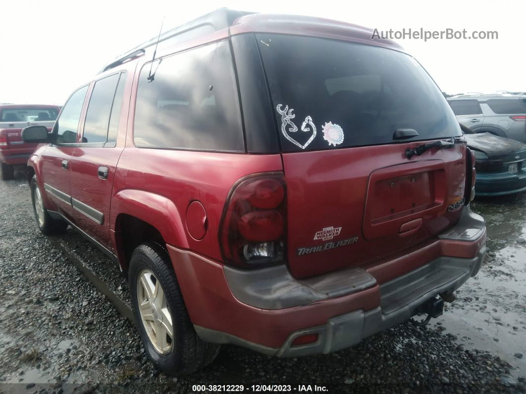 2002 Chevrolet Trailblazer Ext Lt Maroon vin: 1GNES16S626125221