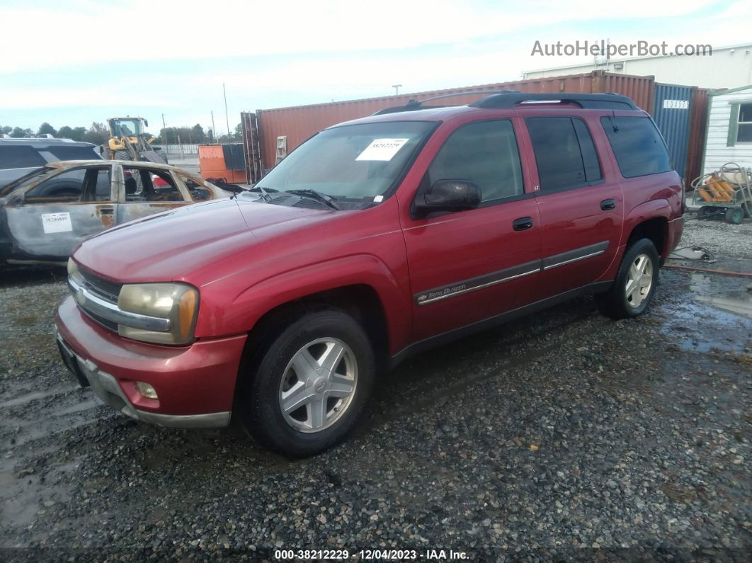 2002 Chevrolet Trailblazer Ext Lt Maroon vin: 1GNES16S626125221