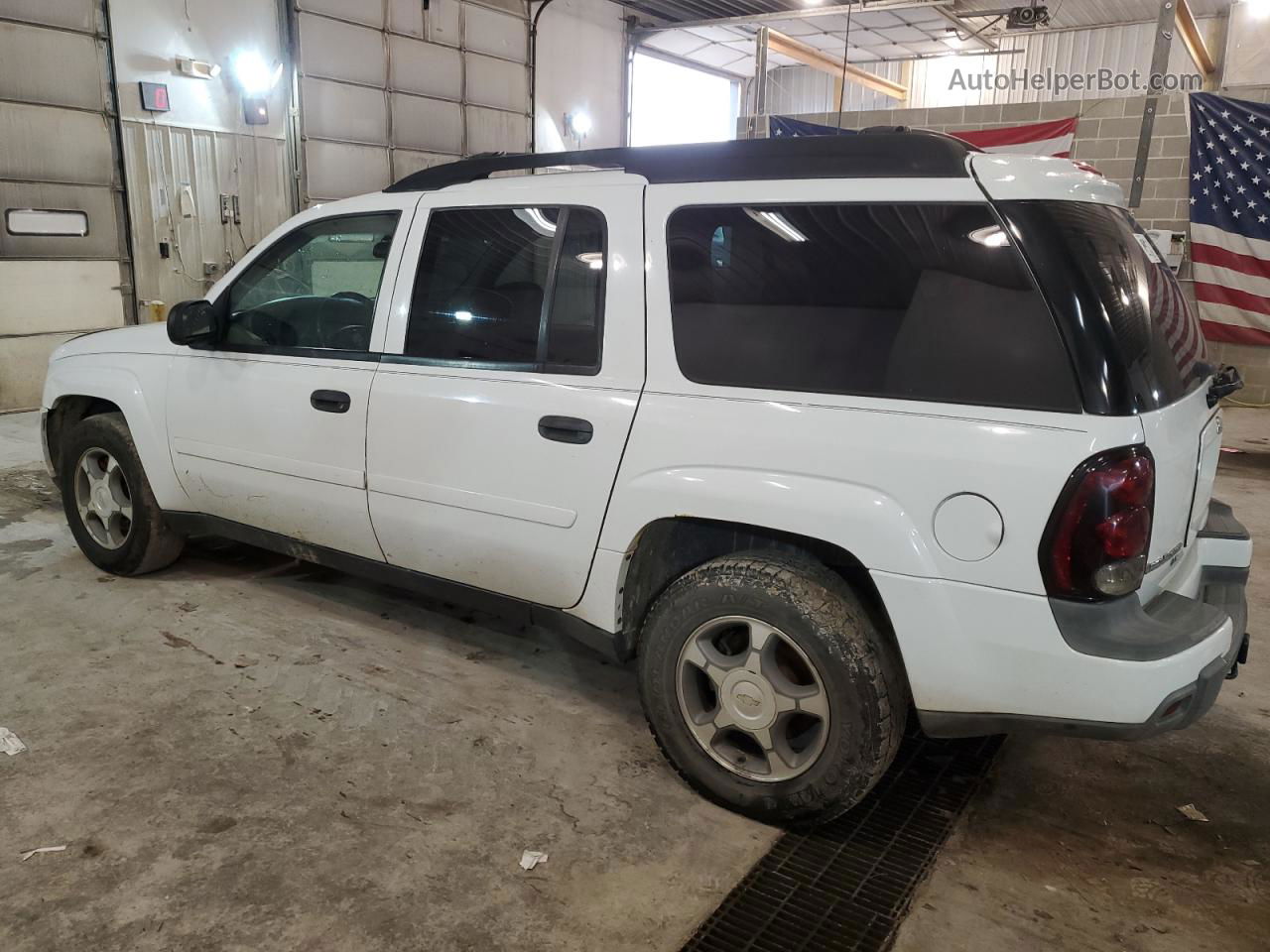 2006 Chevrolet Trailblazer Ext Ls White vin: 1GNES16S666124284