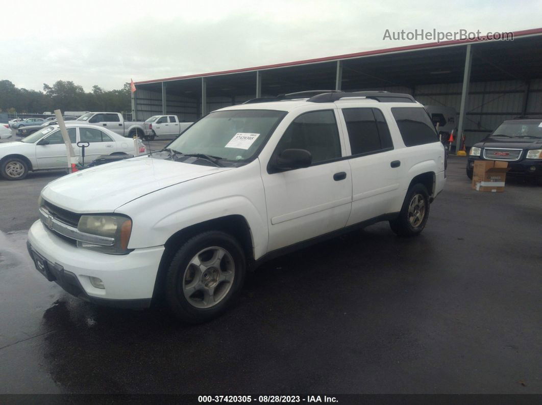 2006 Chevrolet Trailblazer Ls White vin: 1GNES16S766163997