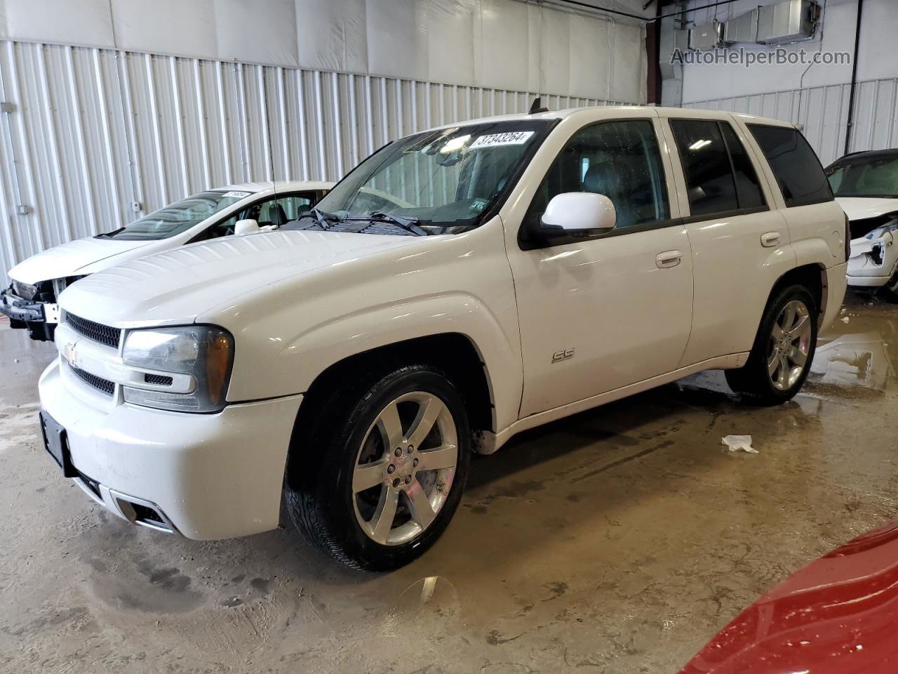 2006 Chevrolet Trailblazer Ss Белый vin: 1GNET13H462267683