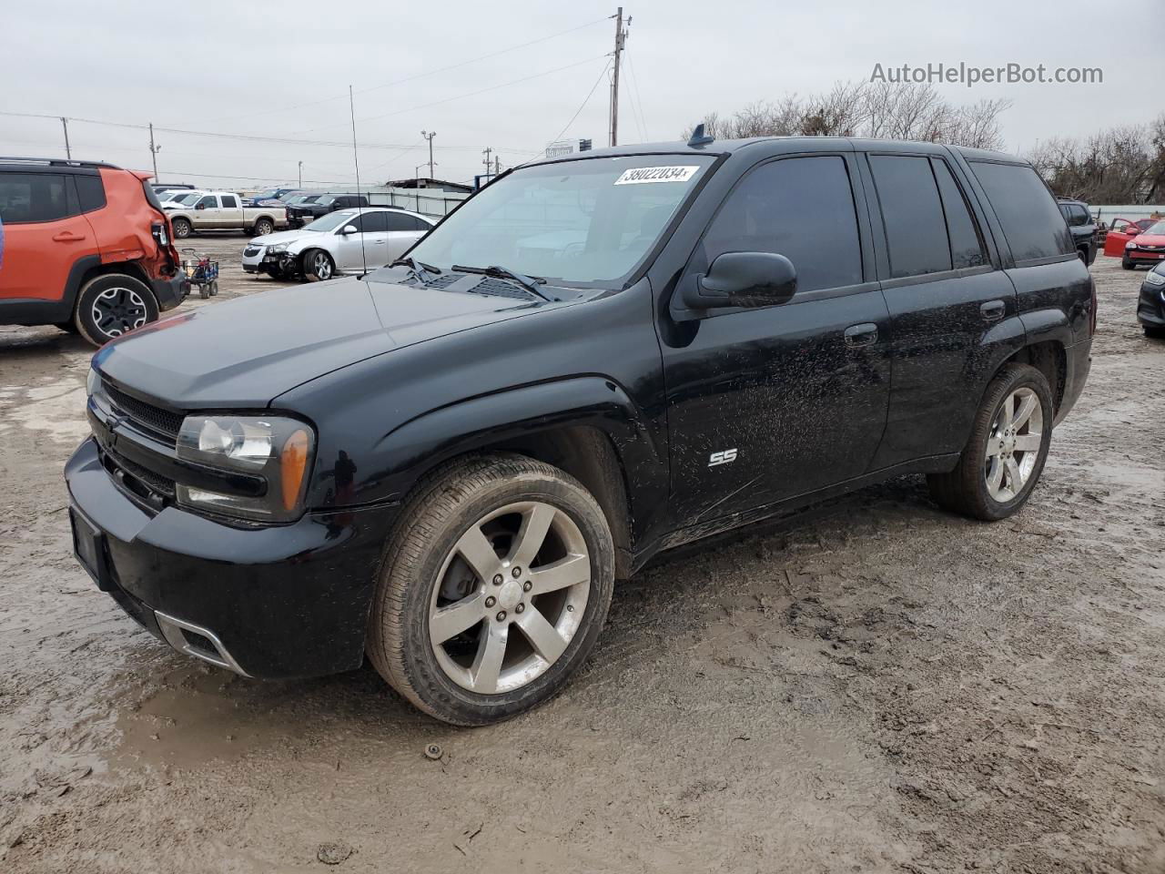 2006 Chevrolet Trailblazer Ss Black vin: 1GNET13H862299987