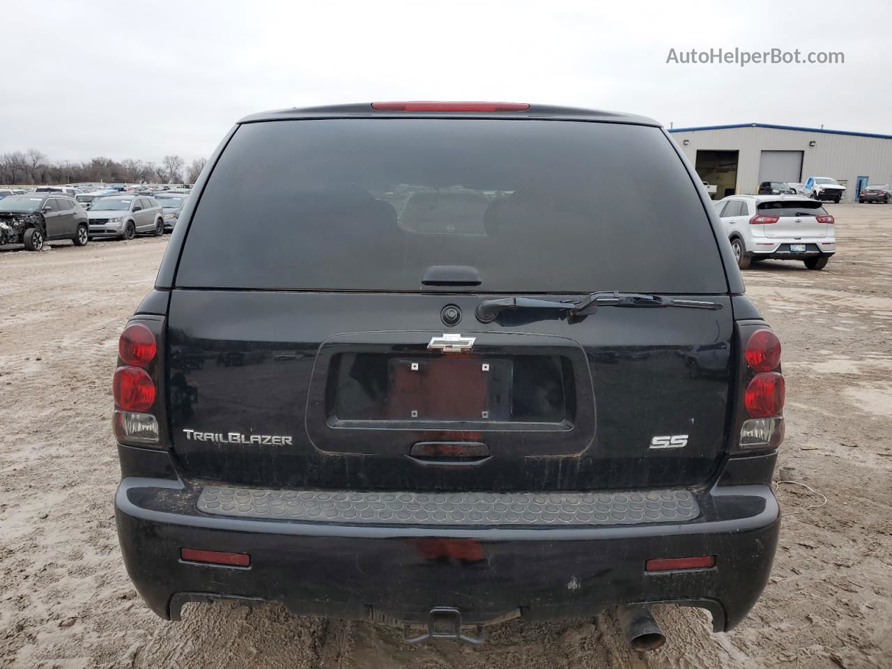 2006 Chevrolet Trailblazer Ss Black vin: 1GNET13H862299987