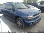 2006 Chevrolet Trailblazer Ls Blue vin: 1GNET16S066104075