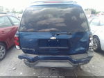 2006 Chevrolet Trailblazer Ls Blue vin: 1GNET16S066104075