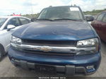 2006 Chevrolet Trailblazer Ls Blue vin: 1GNET16S066104075