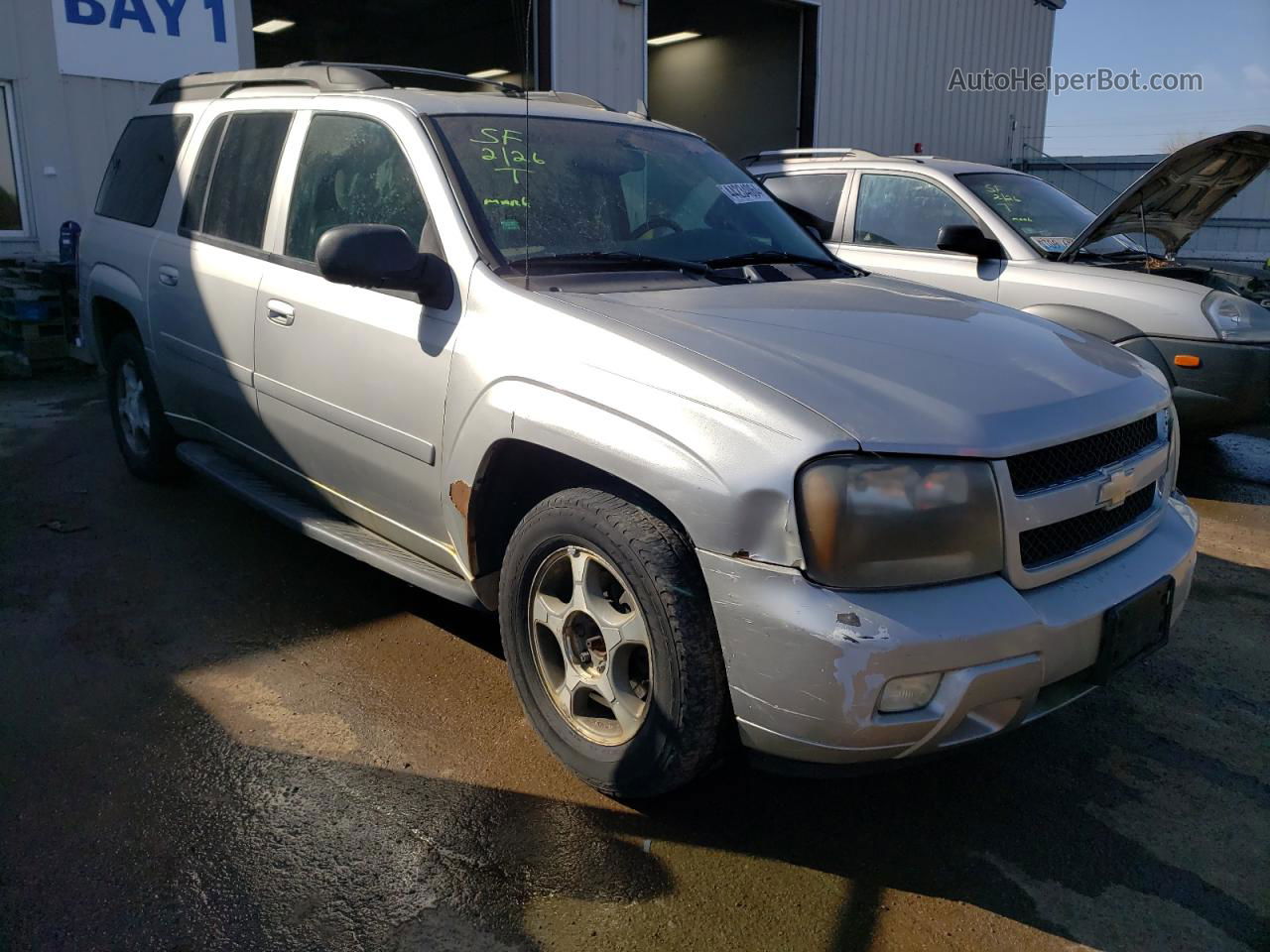 2006 Chevrolet Trailblazer Ext Ls Silver vin: 1GNET16S066128182