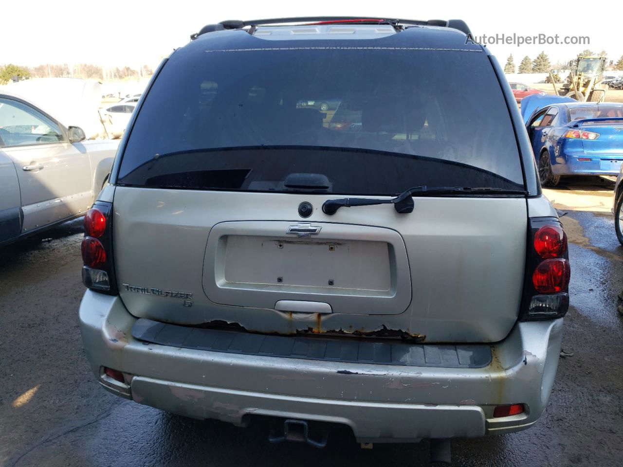 2006 Chevrolet Trailblazer Ext Ls Silver vin: 1GNET16S066128182